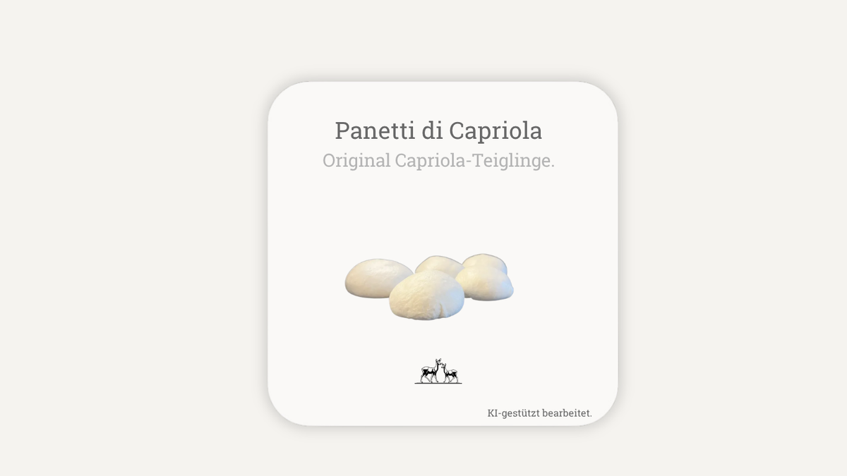 Panetti di Capriola